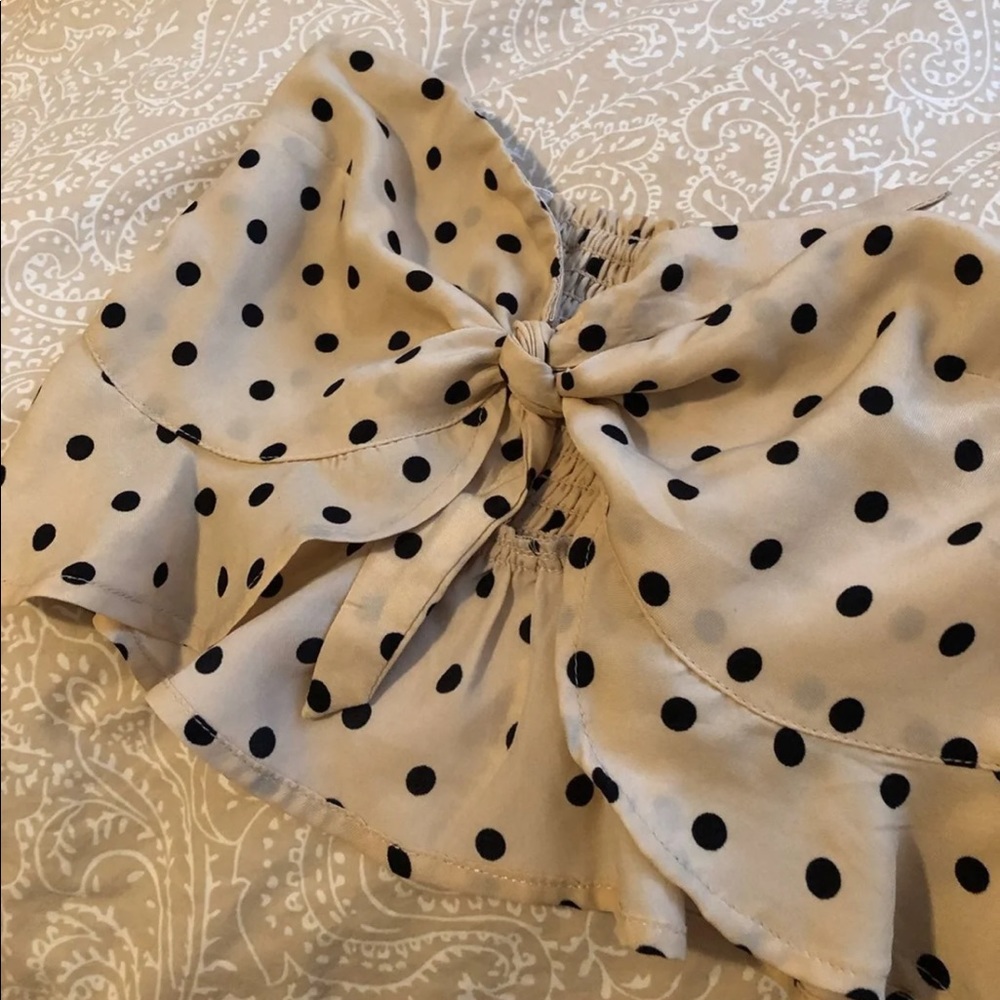 VAGABOND strapless blouse